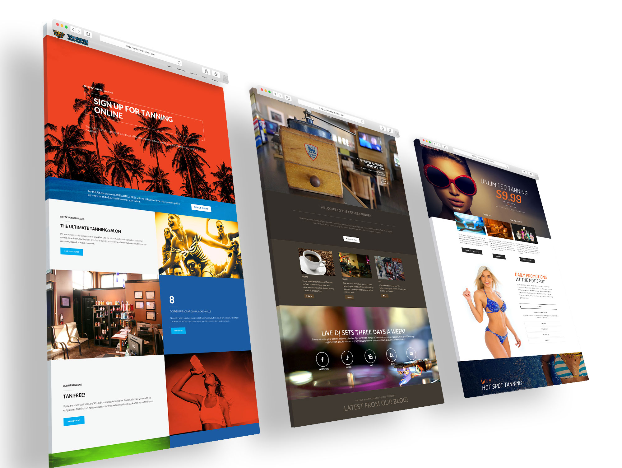 Website examples